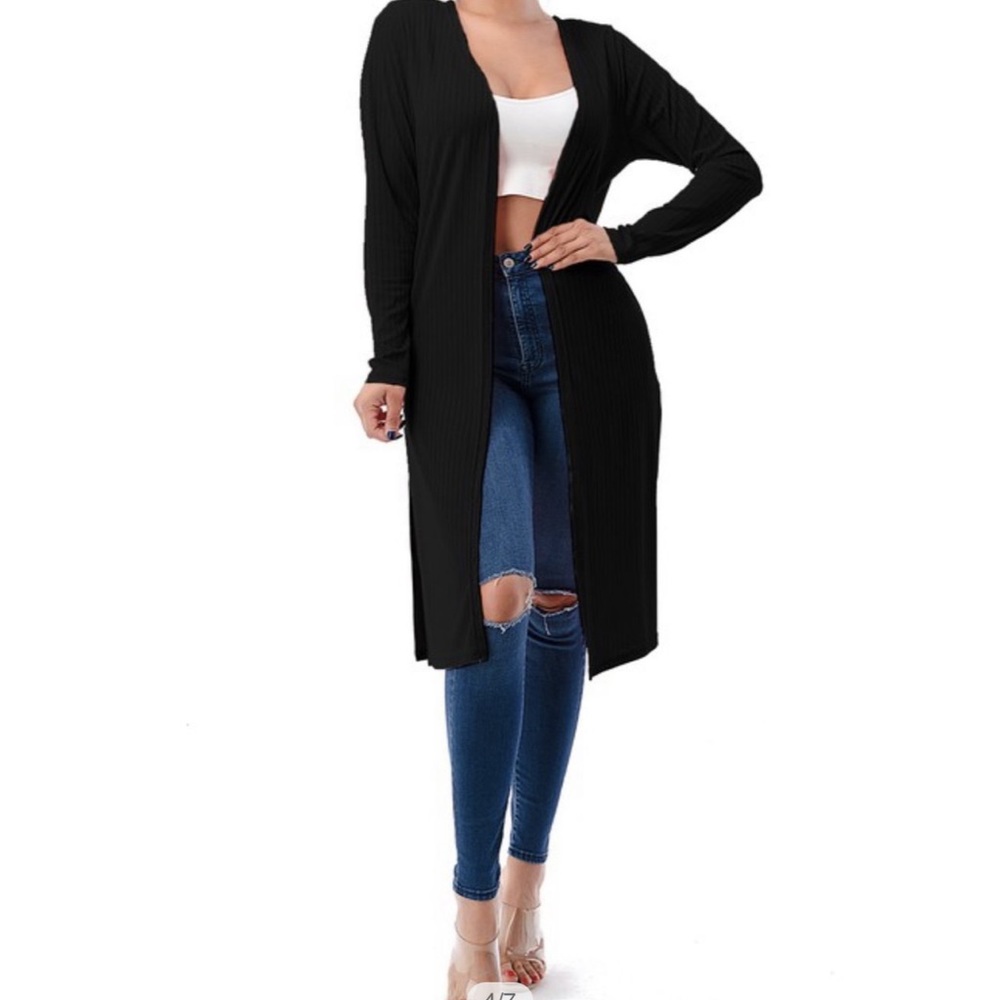 K’Serah Boutique rib knit cardigan